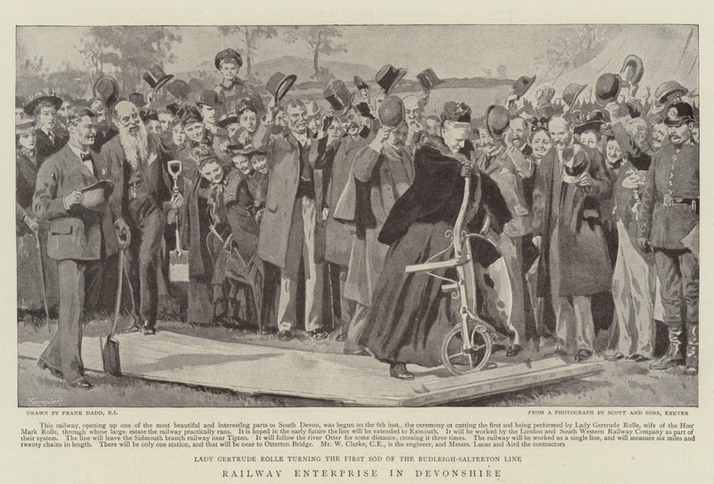 Przedsiębiorstwo Kolejowe w Devonshire autorstwa Frank Dadd
