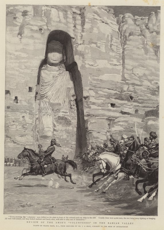 Przegląd Wolontariuszy Amira w Dolinie Bamian autorstwa Frank Dadd