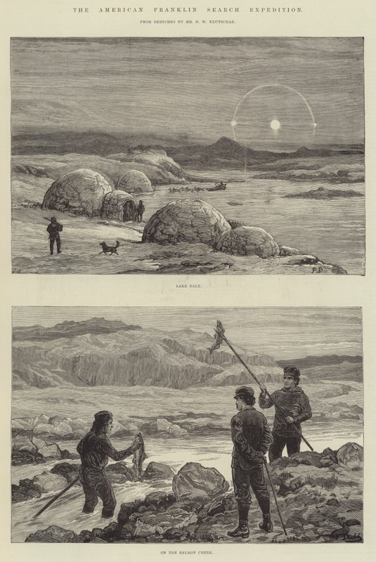 Amerykańska wyprawa poszukiwawcza Franklina autorstwa Frank Dadd