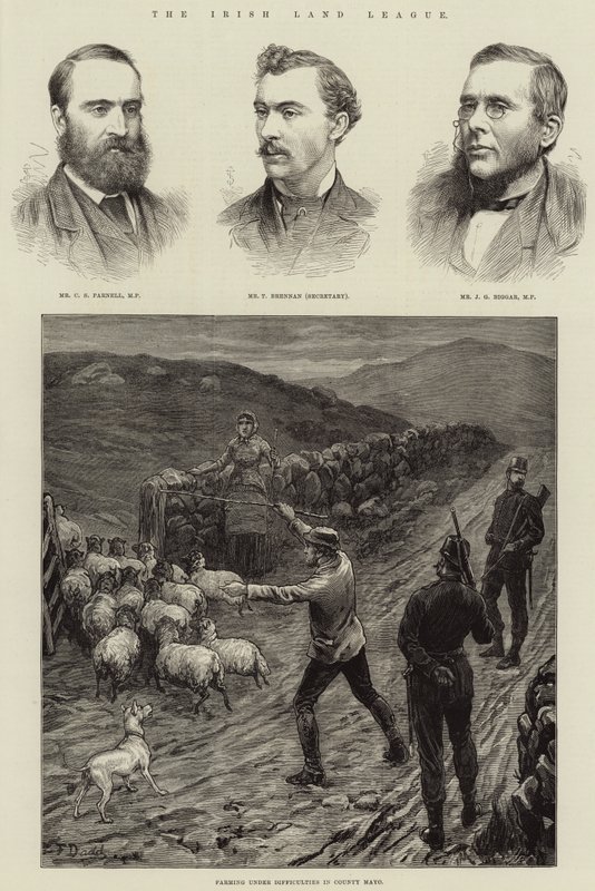 Irlandzka Liga Lądowa autorstwa Frank Dadd