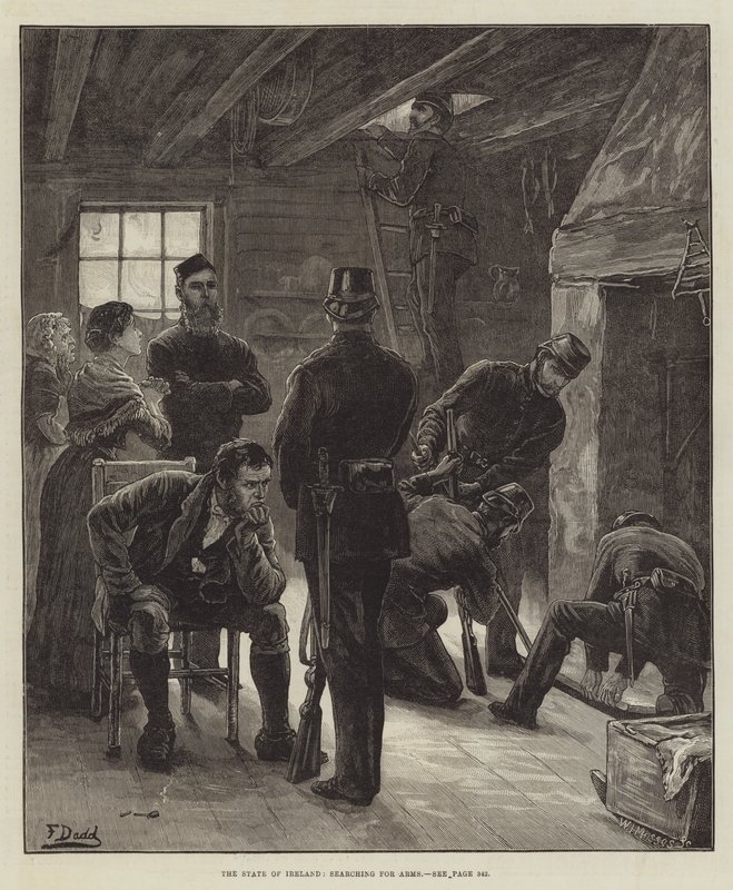 Stan Irlandii w poszukiwaniu broni autorstwa Frank Dadd