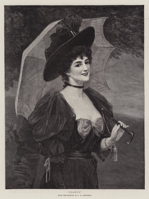 Gladys autorstwa Frank Markham Skipworth