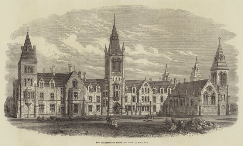 Nowe budynki szkolne Charterhouse w Godalming autorstwa Frank Watkins