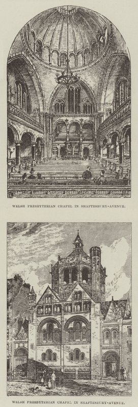 Nowa walijska kaplica prezbiteriańska autorstwa Frank Watkins