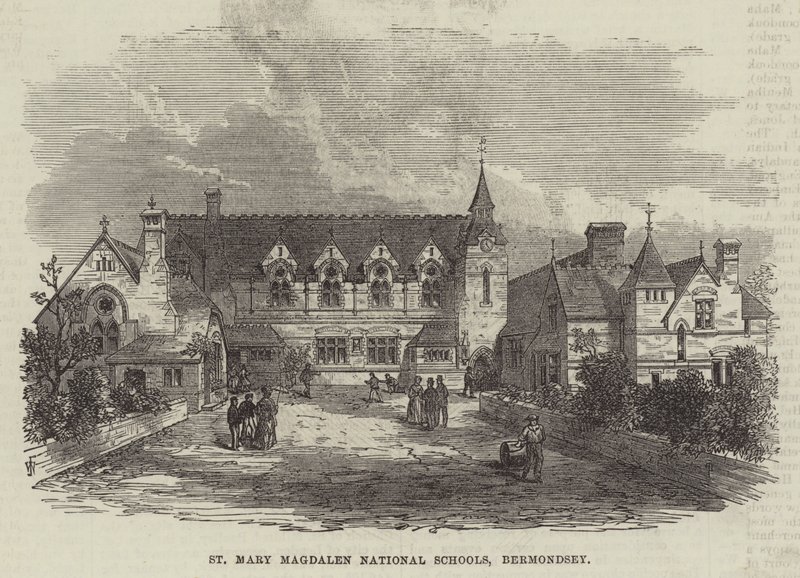 St Mary Magdalen National Schools, Bermondsey autorstwa Frank Watkins