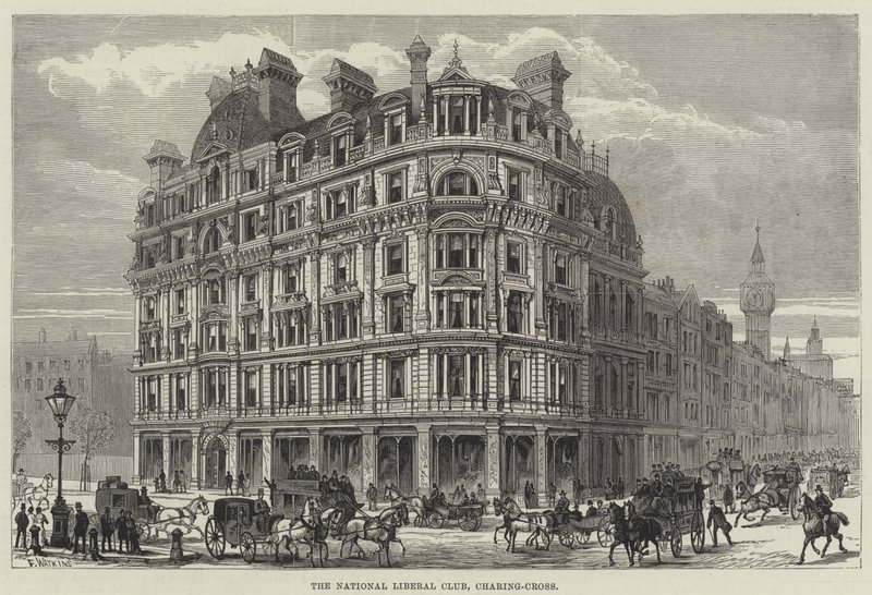 Narodowy Klub Liberalny, Charing-Cross autorstwa Frank Watkins