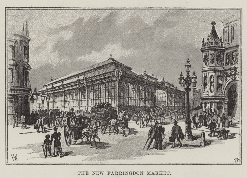 The New Farringdon Market autorstwa Frank Watkins