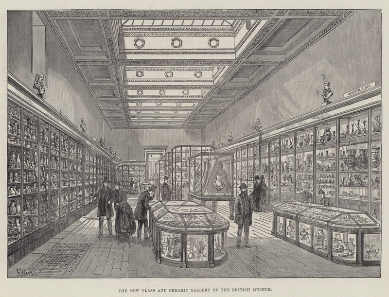 Nowa Galeria Szkła i Ceramiki Muzeum Brytyjskiego autorstwa Frank Watkins