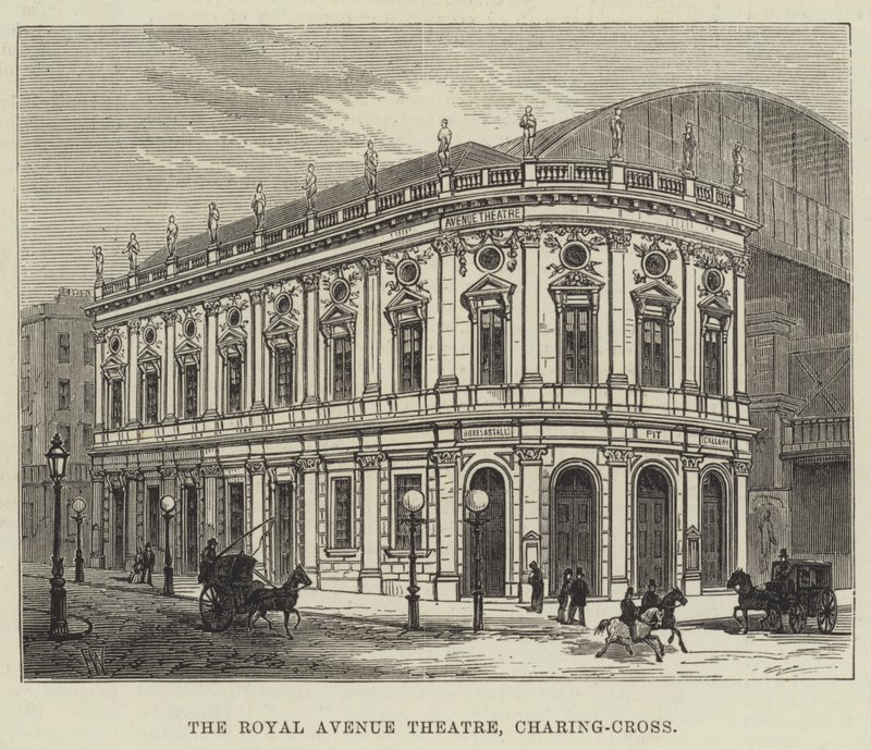 Teatr Royal Avenue, Charing-Cross autorstwa Frank Watkins