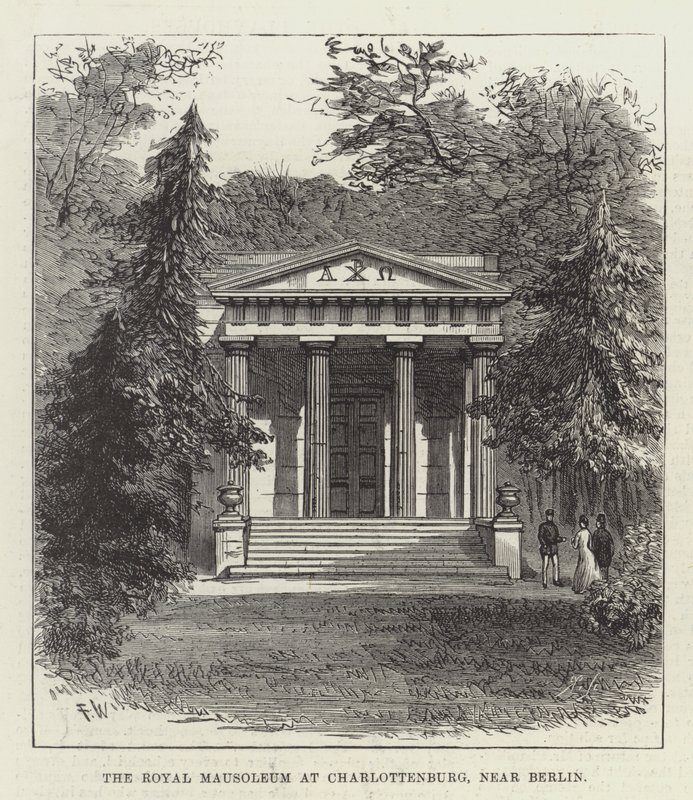 Królewskie Mauzoleum w Charlottenburg, niedaleko Berlina autorstwa Frank Watkins