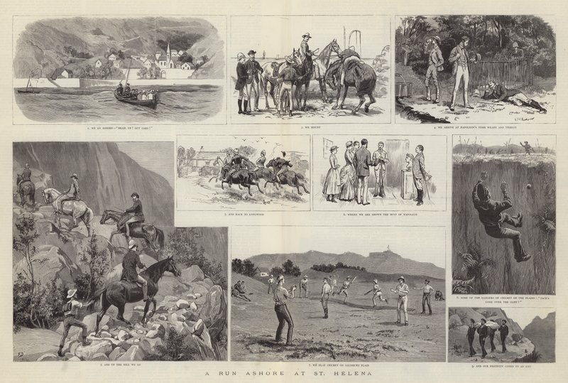Wybieg na brzeg w St Helena autorstwa Frank Dadd
