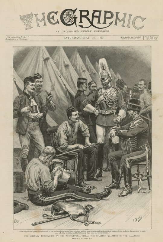 Turniej Wojskowy w Hali Rolniczej autorstwa Frank Dadd