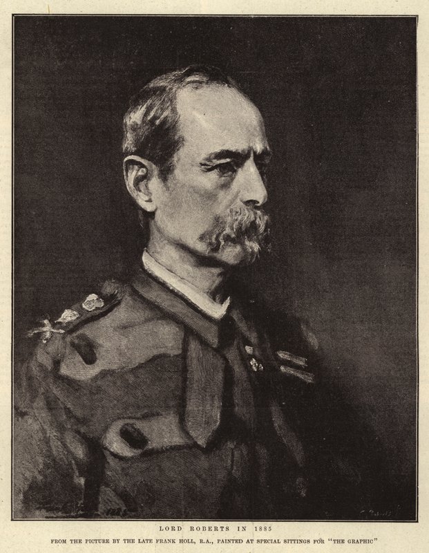 Lord Roberts w 1885 r. autorstwa Frank Holl
