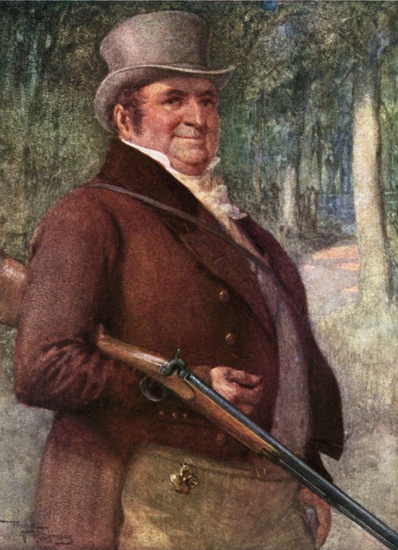 Pan Wardle (litografia kolorowa) autorstwa Frank Reynolds