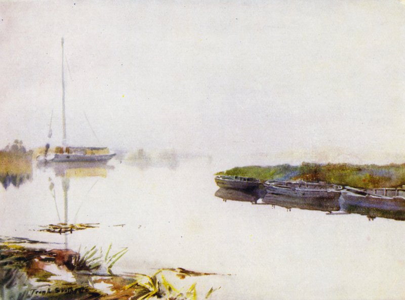 Norfolk Broads: jesienny dzień autorstwa Frank Southgate