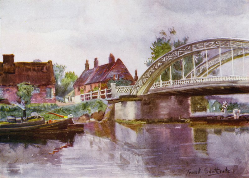 Norfolk Broads: St. Olaves autorstwa Frank Southgate