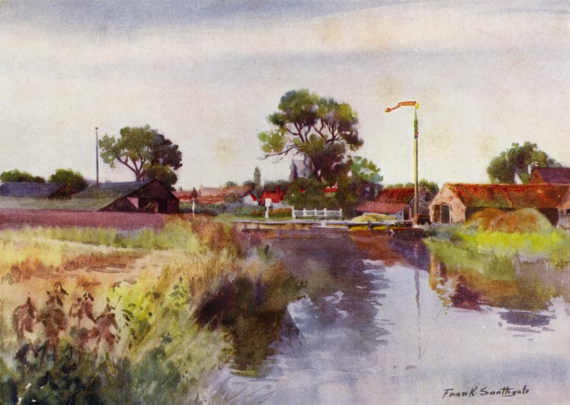 Norfolk Broads: Stalham Staithe autorstwa Frank Southgate