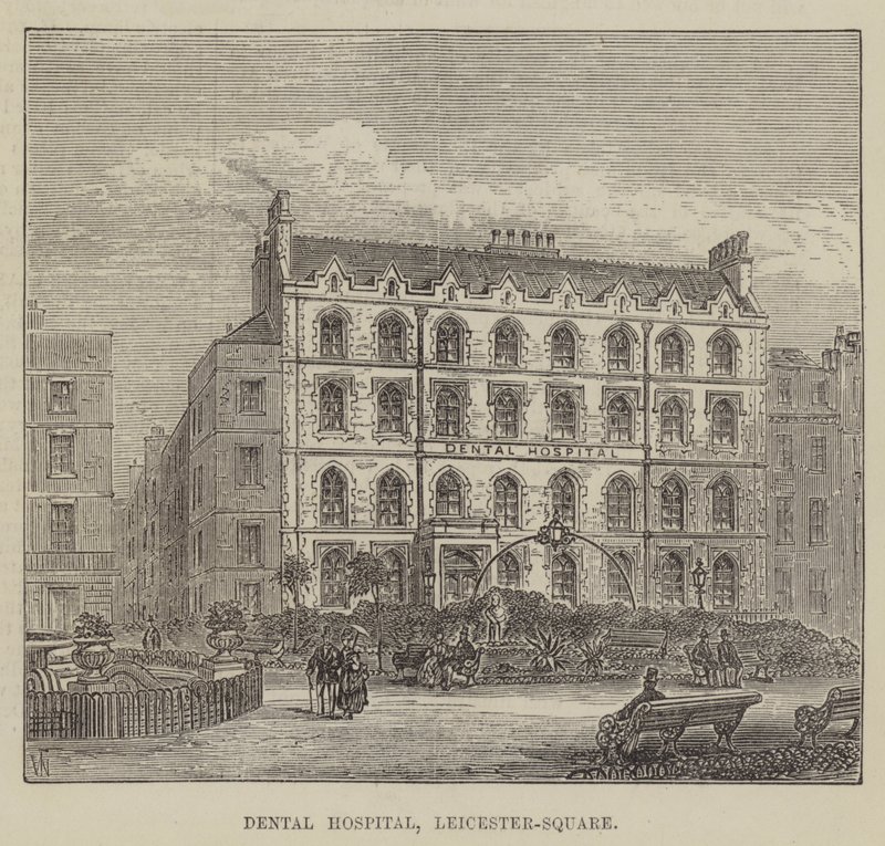 Szpital dentystyczny, Leicester-Square autorstwa Frank Watkins