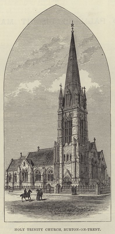 Kościół Świętej Trójcy, Burton-on-Trent autorstwa Frank Watkins