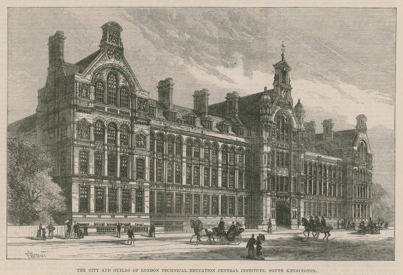 City and Guilds of London Technical Education Central Institute, South Kensington autorstwa Frank Watkins