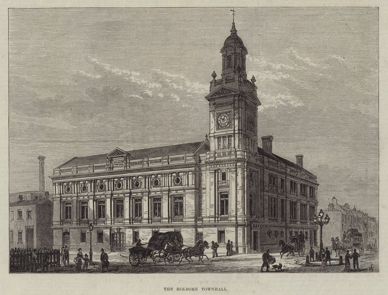 The Holborn Townhall autorstwa Frank Watkins