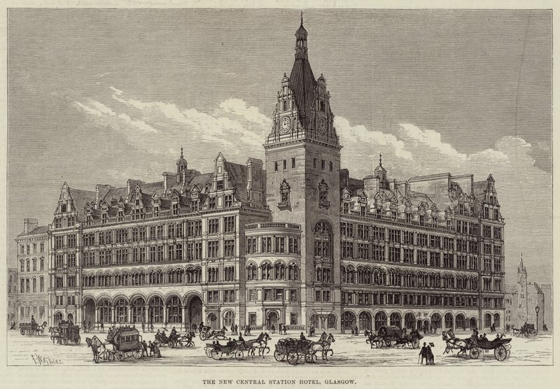 Hotel The New Central Station, Glasgow autorstwa Frank Watkins