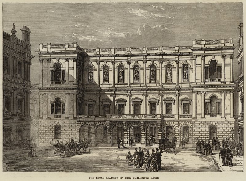 The Royal Academy of Arts, Burlington House autorstwa Frank Watkins