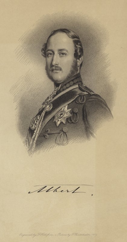 Portret Alberta, księcia konsorta autorstwa Franz Xaver Winterhalter