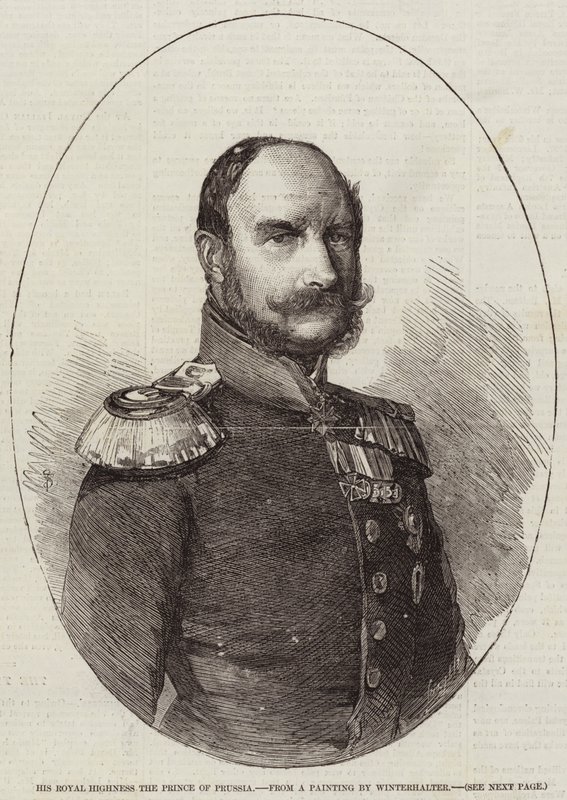 Jego Królewska Wysokość Książę Prus autorstwa Franz Xaver Winterhalter