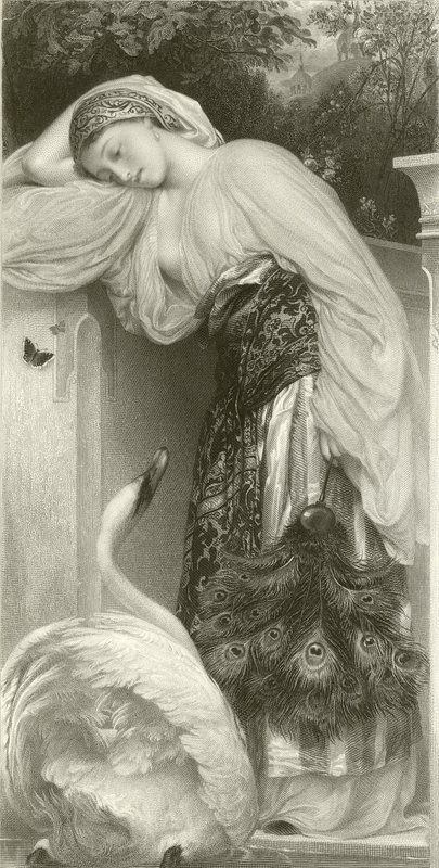 Odaliska autorstwa Frederic Leighton