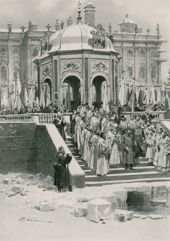 Błogosławieństwo Newy autorstwa Frederic de Haenen