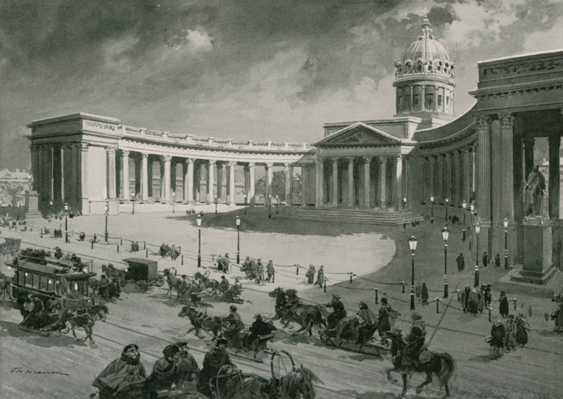 Sobór Kazański autorstwa Frederic de Haenen