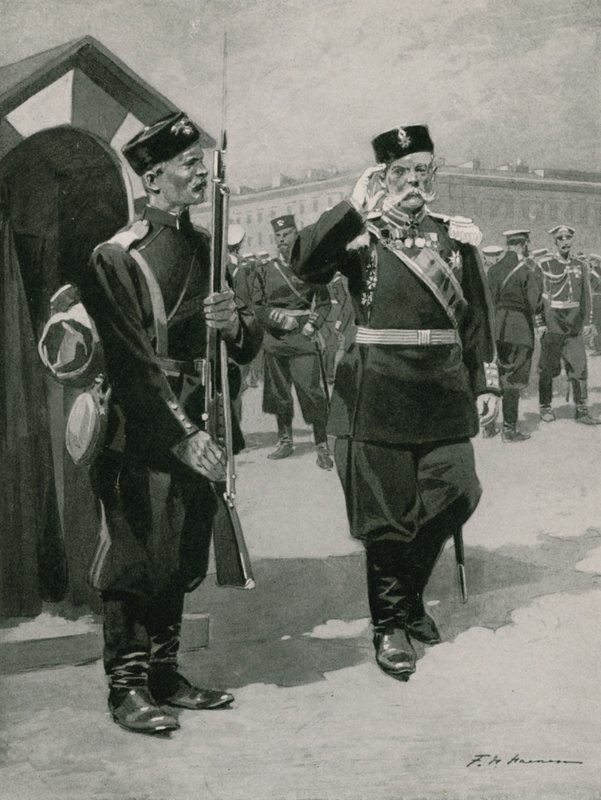 Oficer i Strażnik autorstwa Frederic de Haenen