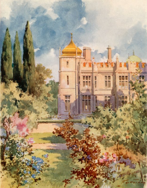 Pałac Królewski, Livadia, Krym autorstwa Frederic de Haenen