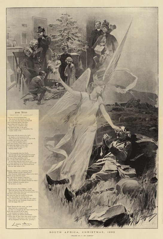 Republika Południowej Afryki, Boże Narodzenie, 1899 autorstwa Frederic de Haenen
