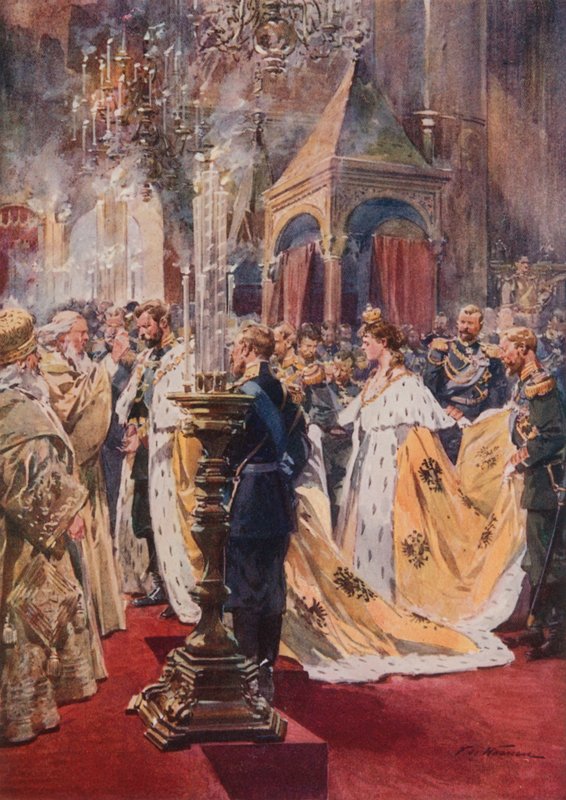 Koronacja Cesarza autorstwa Frederic de Haenen