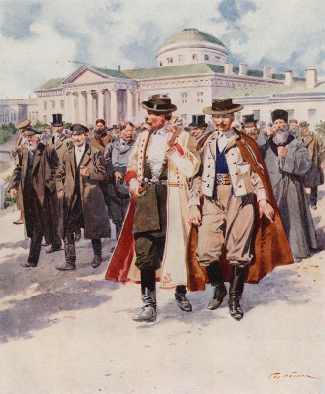 Członkowie opuszczający Dooma autorstwa Frederic de Haenen