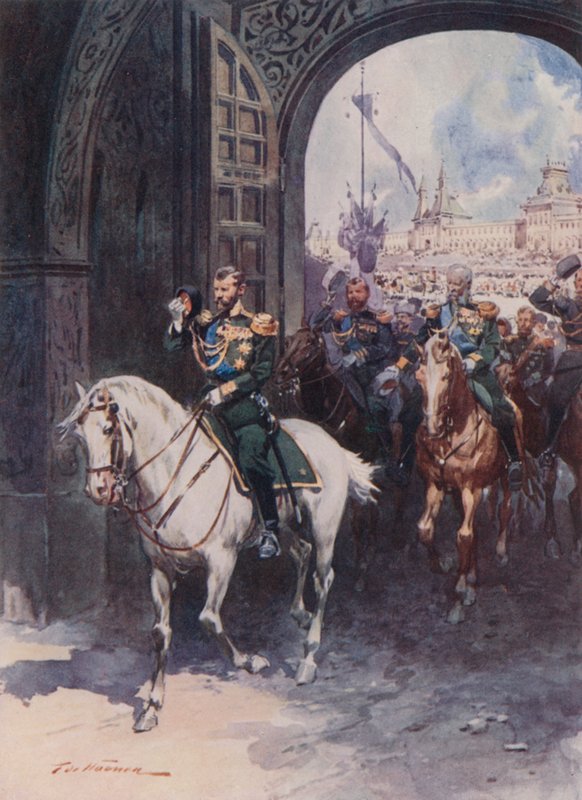 Brama Spasska (Zbawiciela) Kremla autorstwa Frederic de Haenen