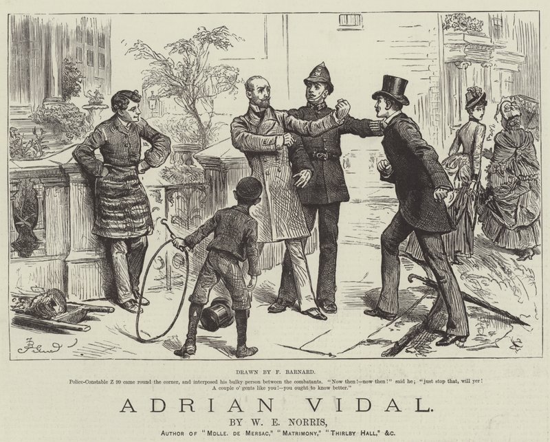 Adrian Vidal — WE Norris autorstwa Frederick Barnard