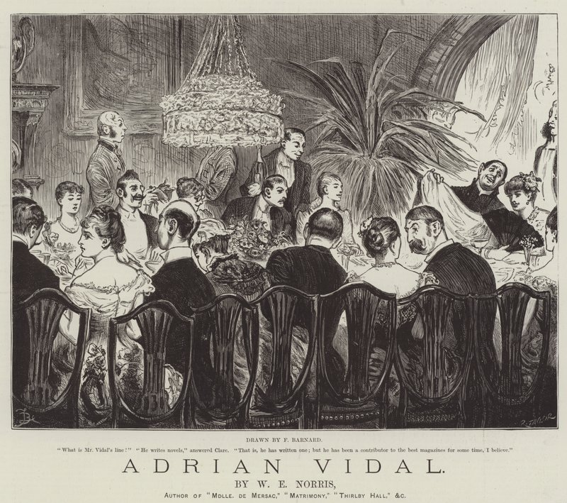 Adrian Vidal — WE Norris autorstwa Frederick Barnard