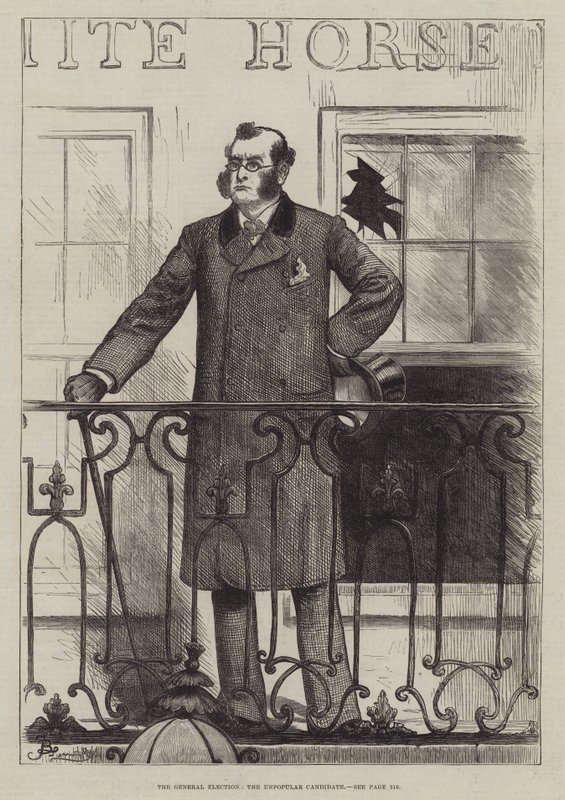 Wybory powszechne, kandydat niepopularny autorstwa Frederick Barnard
