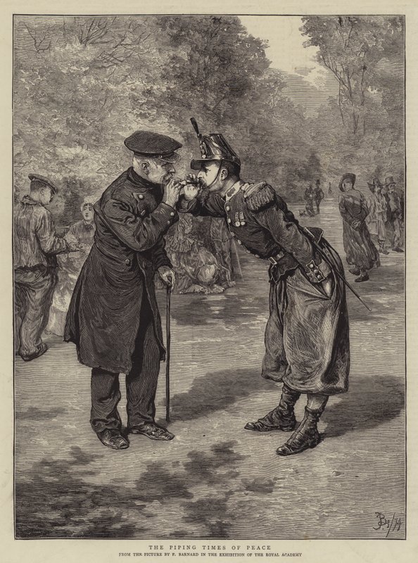 Czasy pokoju rurociągów autorstwa Frederick Barnard