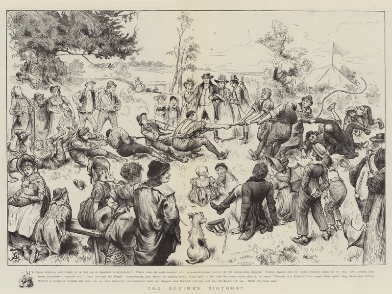 Urodziny dziedzica autorstwa Frederick Barnard