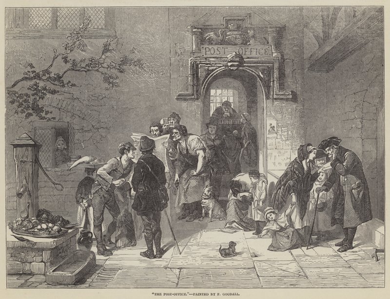 Poczta autorstwa Frederick Goodall