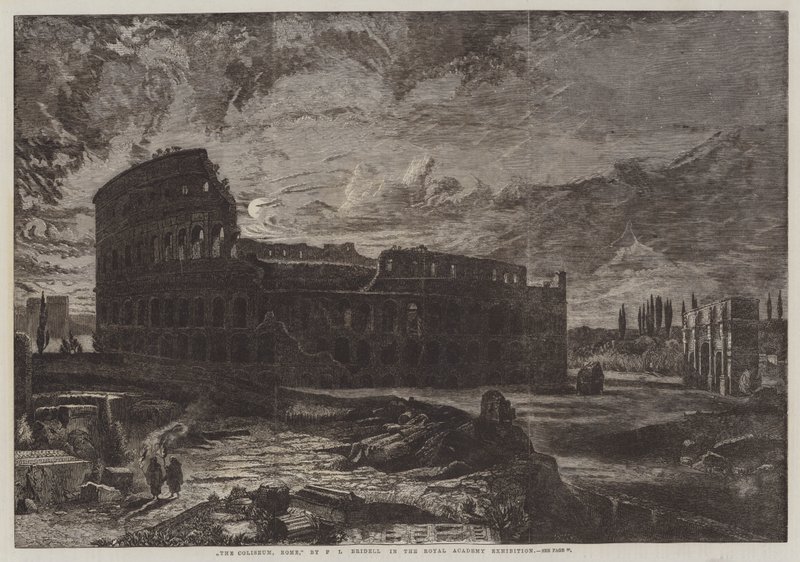 Koloseum, Rzym autorstwa Frederick Lee Bridell