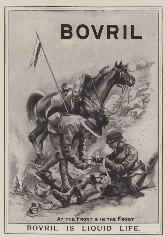Reklama, Bovril autorstwa Frederick William Burton