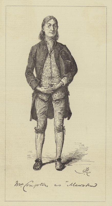 pan Compton autorstwa Frederick Barnard