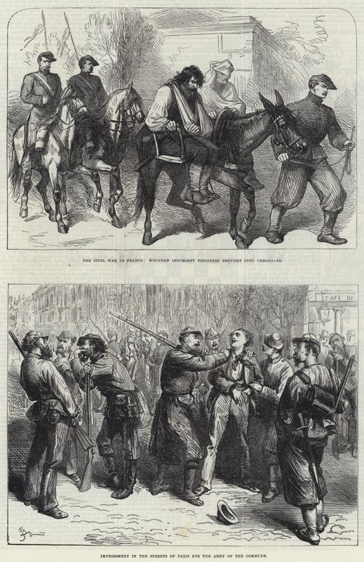 Komuna Paryska autorstwa Frederick Barnard