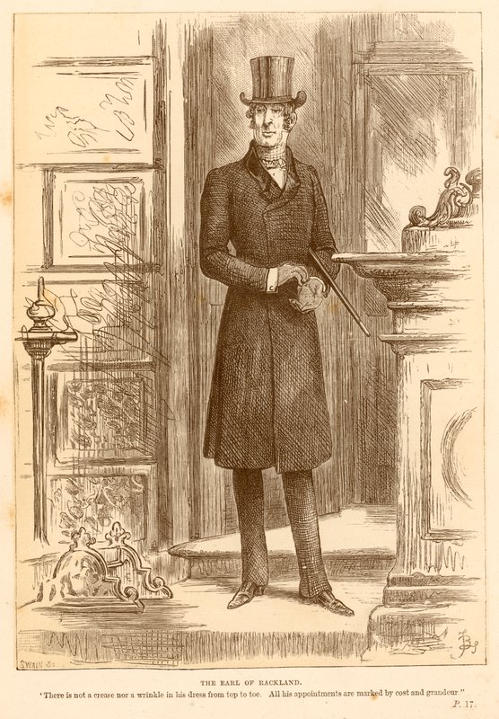The Earl of Rackland autorstwa Frederick Barnard