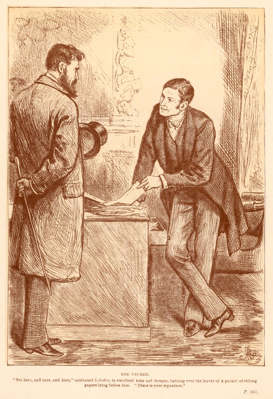 Lichwiarz autorstwa Frederick Barnard